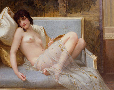 Wall Art - Painting - Indolence by Guillaume Seignac