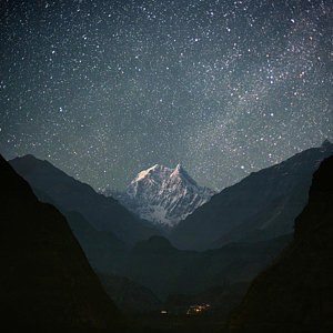 Mountain Wall Art - Photograph - Nilgiri South (6839 M) by Anton Jankovoy