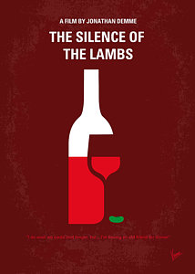 Wall Art - Digital Art - No078 My Silence Of The Lamb Minimal Movie Poster by Chungkong Art