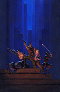 Science Fiction Wall Art - Painting - The Eliminators by Richard Hescox